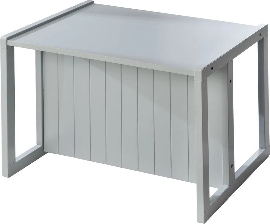 Сива детска пейка Country Style – Roba