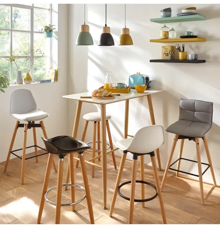 Бар стол atmosphera Maxon, Полипропилен - Теракота