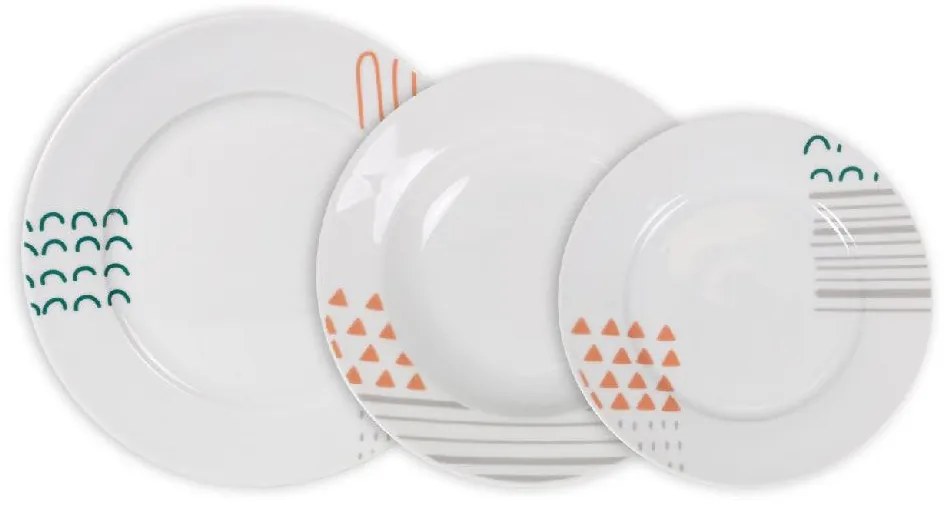 Сервиз за хранене LA MEDITERRANEA Veronique ,12 части, порцелан