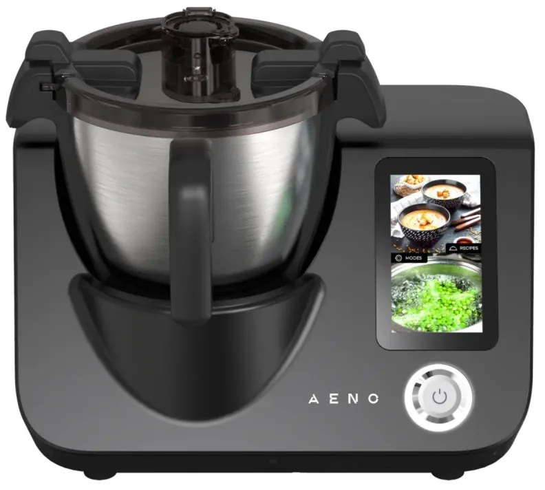 Кухненски робот 20в1 AENO ACR0001S GastroLab, 1000W, Wi-Fi, 8 програми, 12 степени, 3.5l, Touch screen, Таймер, Черен