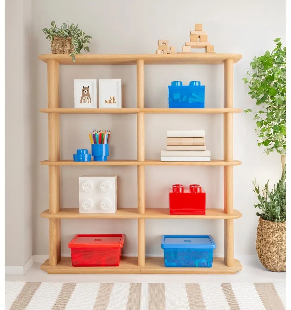 Бяла квадратна кутия за съхранение - LEGO®