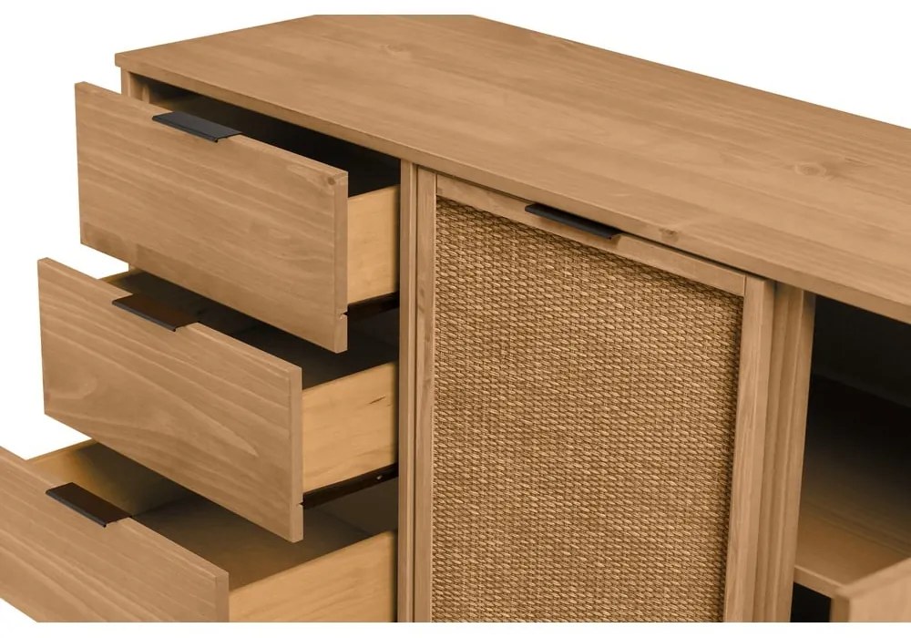 Скрин от масивен бор 130x80 cm Natasha – Marckeric