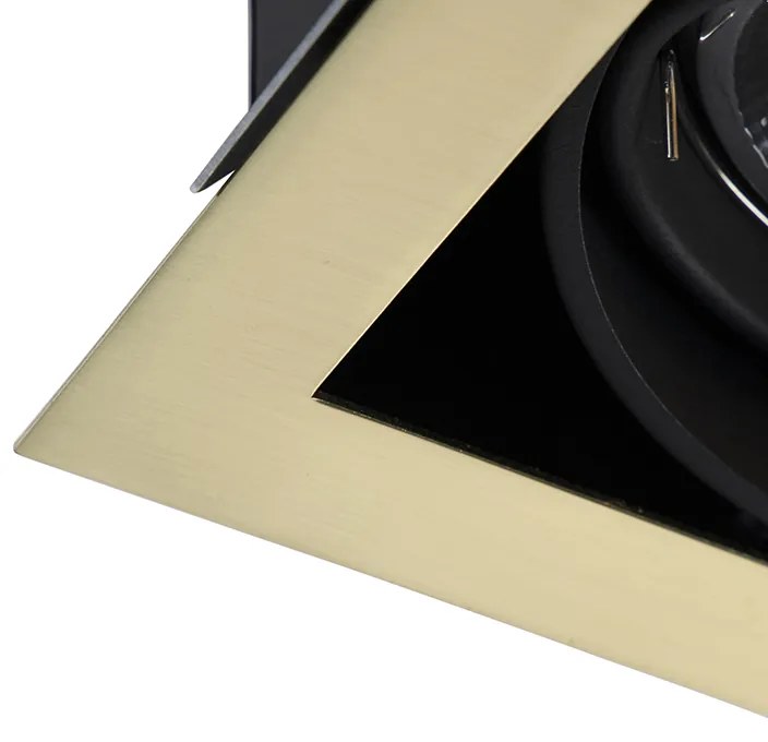 Вграден прожектор месинг регулируем 2-светлина - Oneon