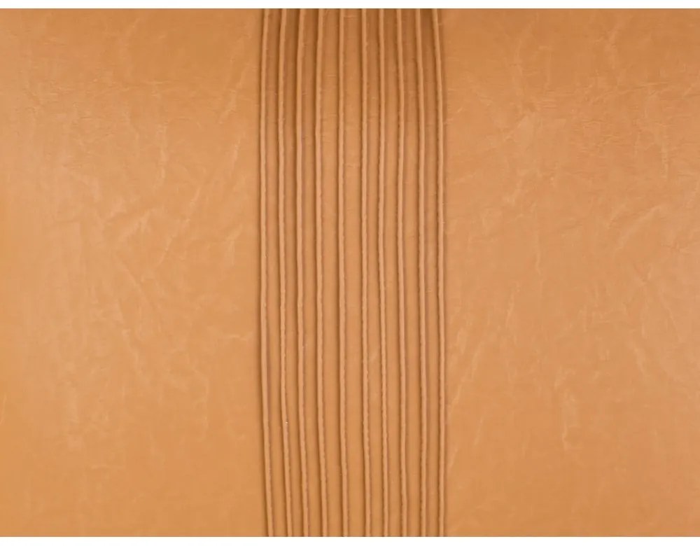 Кафява възглавница в цвят коняк PT Living Leather Look, 50 x 30 cm - PT LIVING