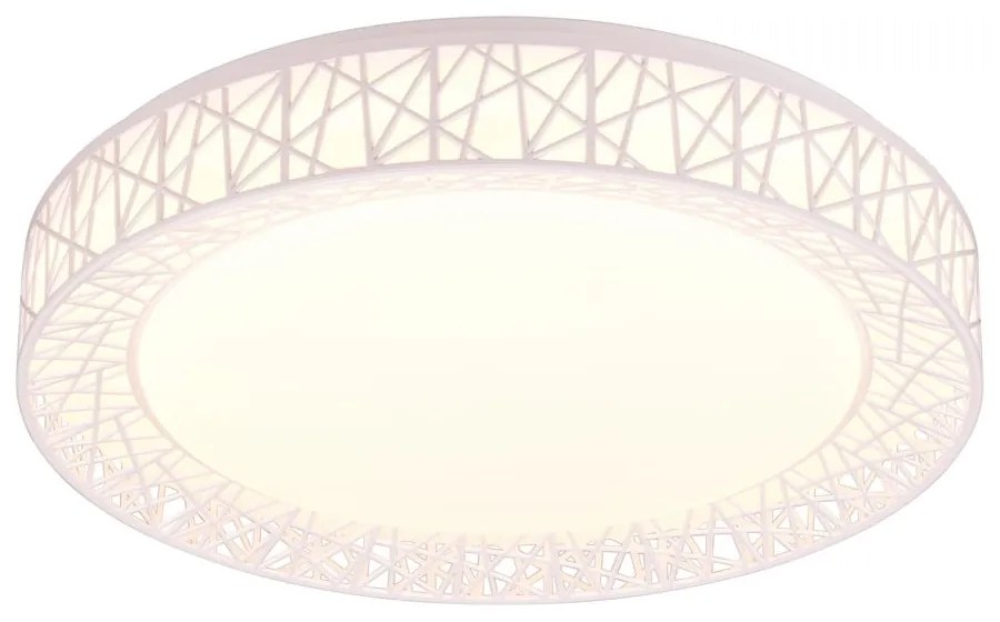 Бяла LED светлина за таван ø 48 cm Cluster - Trio