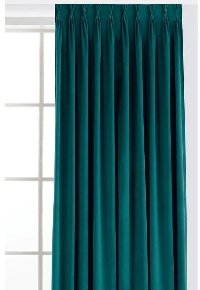 Затъмняваща завеса в петролен цвят 200x250 cm Velto – Filumi