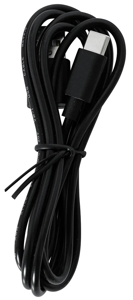 Настолна лампа сива акумулаторна с LED и димер IP54 - Jude