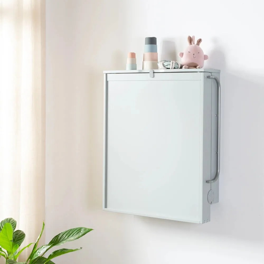 Зелено сива висяща маса за преповиване Roba style - Roba