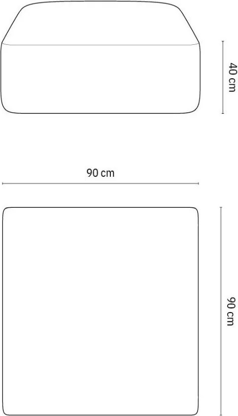 Светлосива кадифена табуретка Campi – Cosmopolitan Design