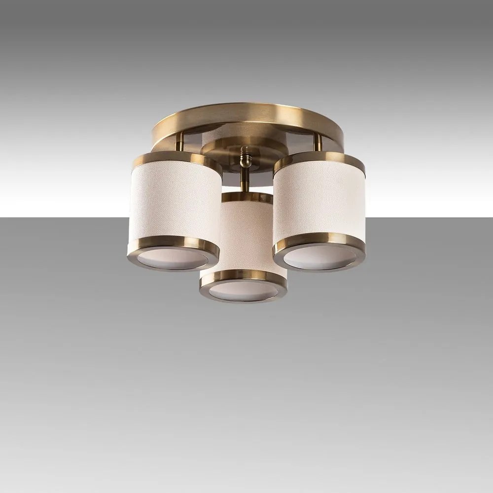 Осветително тяло за таван в бронзов цвят Way – Opviq lights