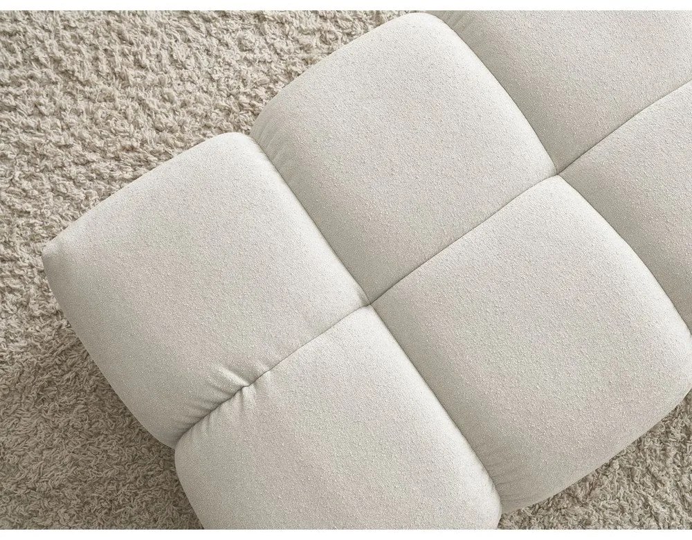 Бяла табуретка от прежда с примки от букле Everest – Bobochic Paris