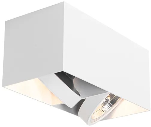 Дизайнерски прожектор с правоъгълна AR111 2-светлина - Box