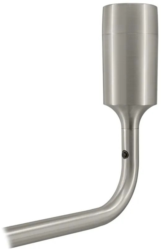 Метална стенна лампа без абажури в сребрист цвят Santé – UMAGE