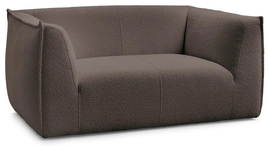 Кафяв диван от прежда с примки от букле 170 cm Giorgia – Bobochic Paris