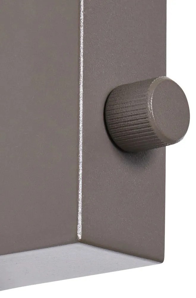 Кафява стенна лампа Crea – Hübsch