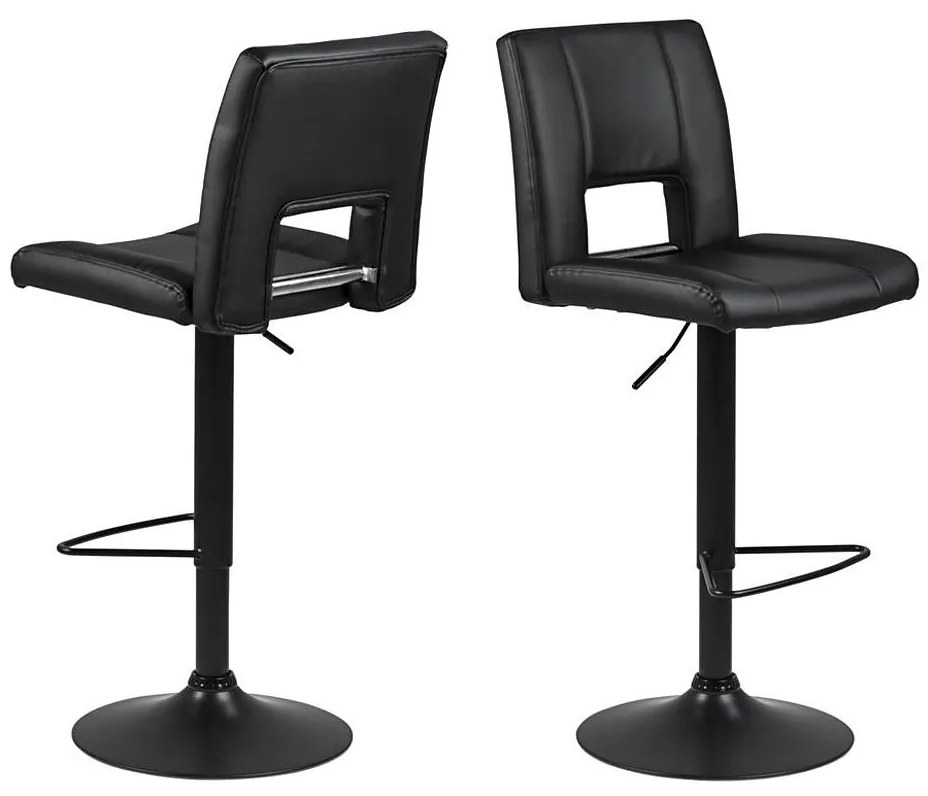 Бар стол SERENA 1 бр. черен