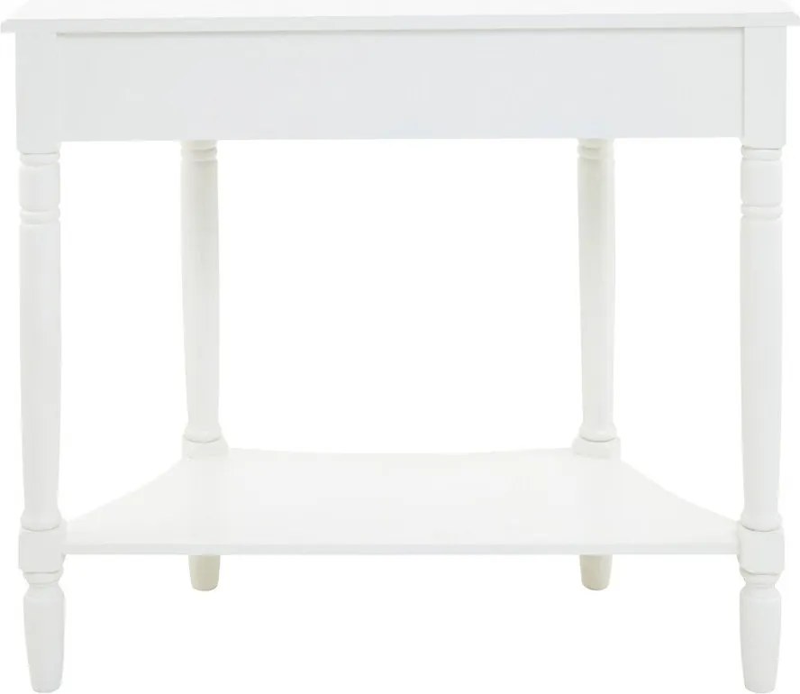 Бяла конзолна маса от масивен бор 32x93 cm Heritage – Premier Housewares