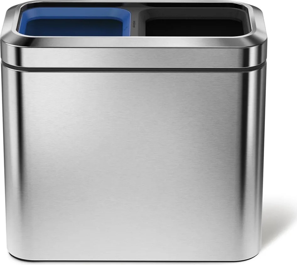 Кошче за отпадъци от неръждаема стомана 20 л - simplehuman