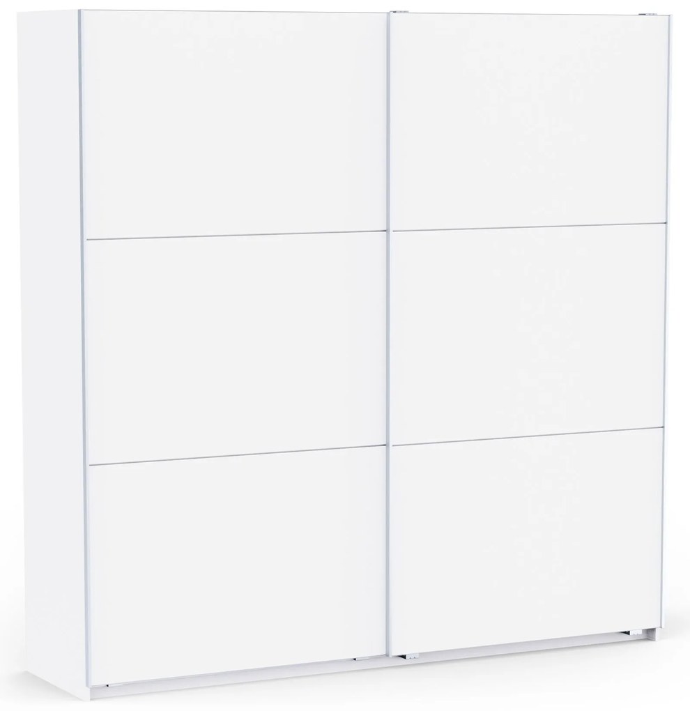 Плъзгащ гардероб Alcazaba 220 - Бял