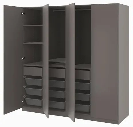 PAX/FORSAND гардероб - комбинация, 200х60х201 см 194.313.25