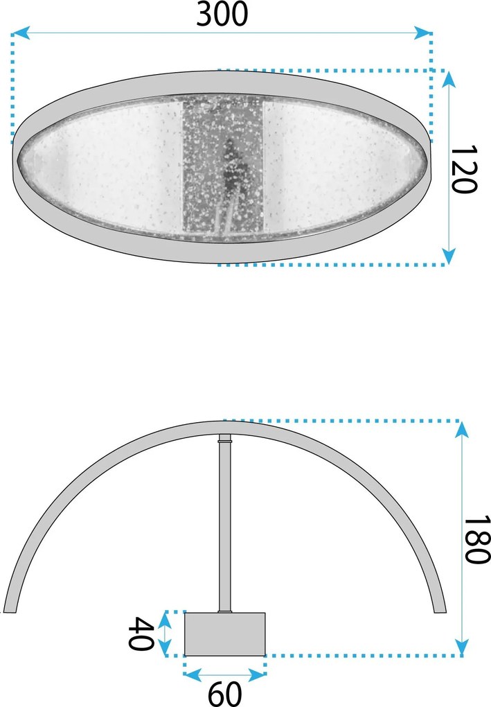 Аплик LED G137-W Rose Gold