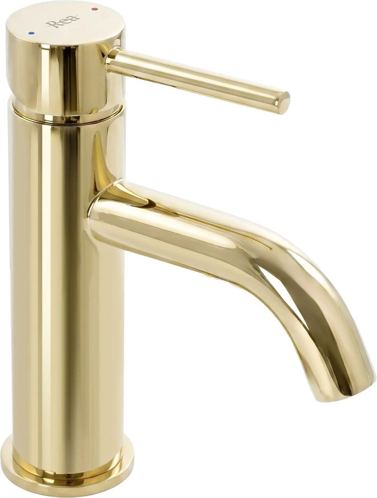 Смесител за мивка Rea Lungo L.Gold Low