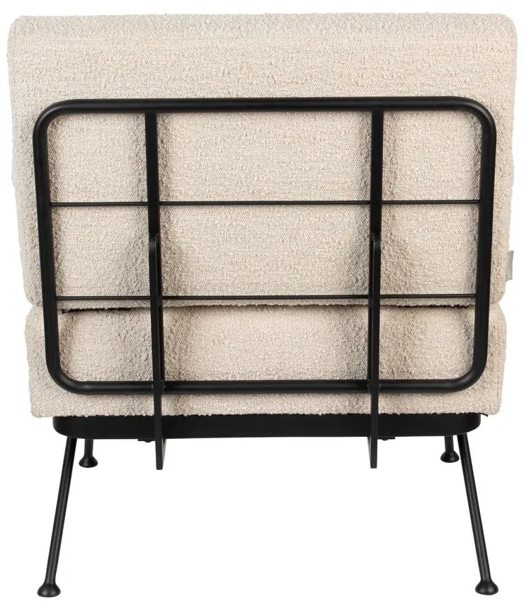 Кремав фотьойл Bowie - Zuiver