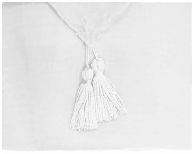 Бели завеси в комплект от 2 бр. 60x90 cm Voiline – douceur d'intérieur