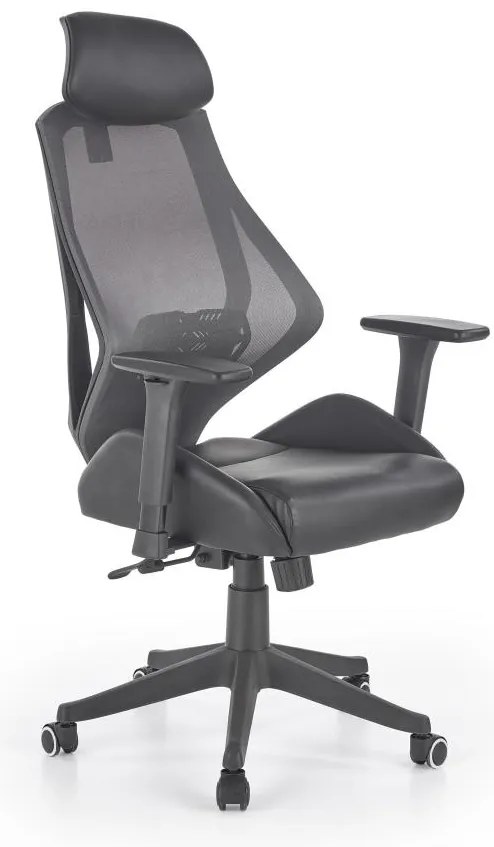 Офис стол TERO черен/сив