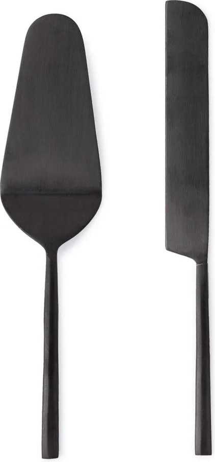 Комплект за сервиране на торта 2 бр. от неръждаема стомана Hestia – Bizzotto