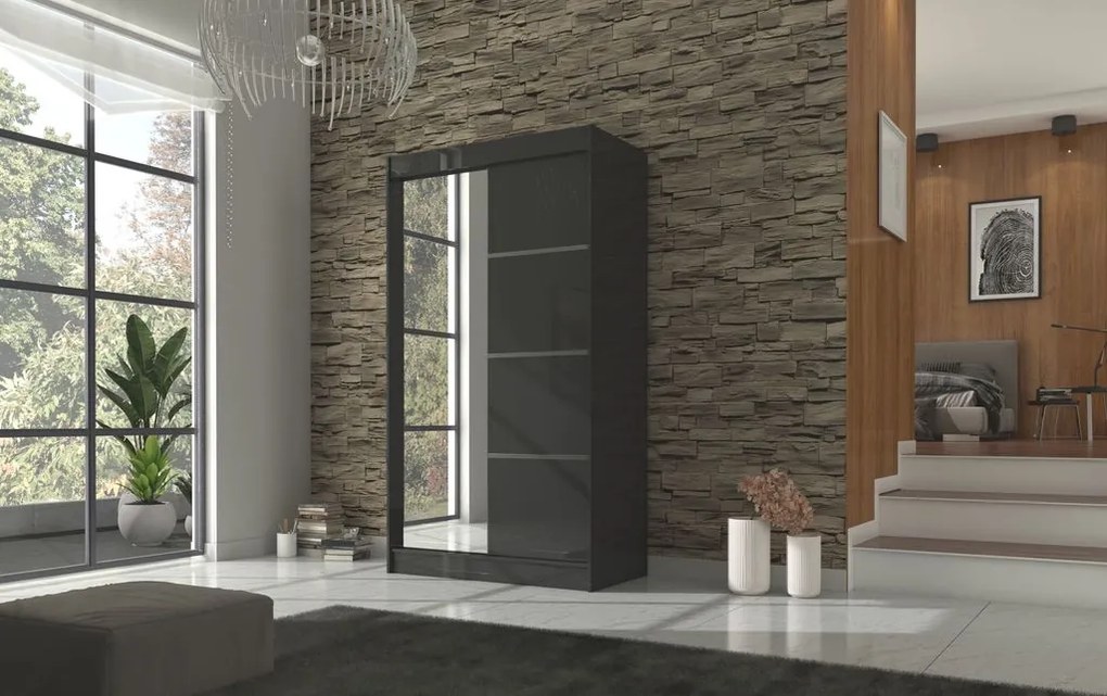 Гардероб Ribeiro 120 плъзгащ се-Drus anoixto