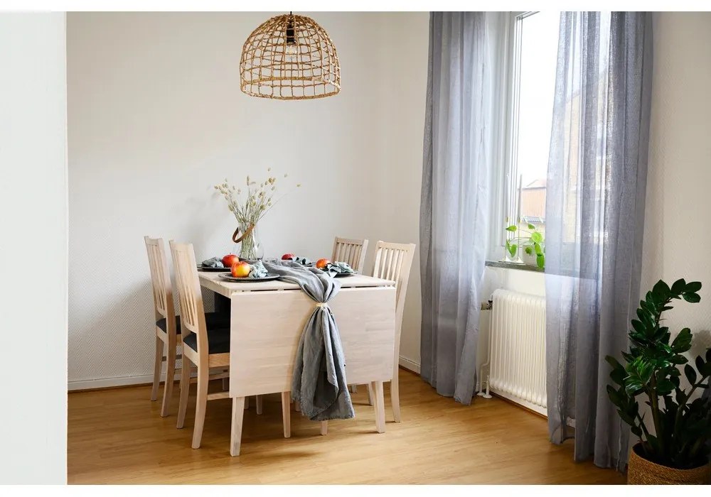 Сгъваема маса за хранене от дъб с матов лак , 120 x 80 cm Filippa - Rowico