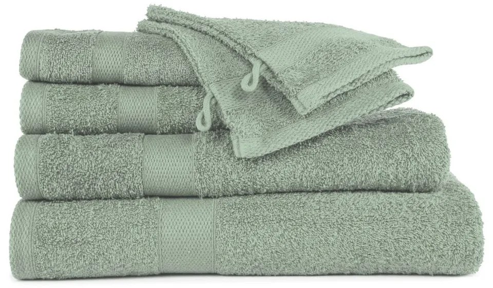 Зелена хавлиена кърпа , 50 x 100 cm - Tiseco Home Studio