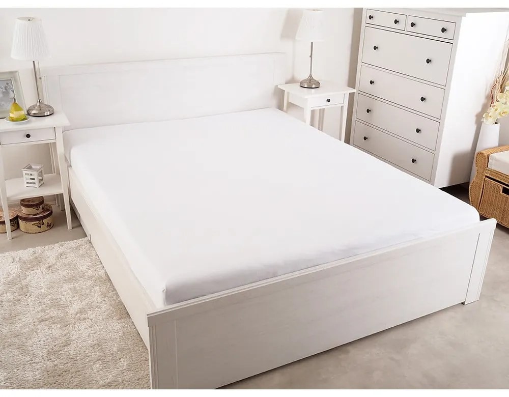 Бял чаршаф 90x200 cm - B.E.S.