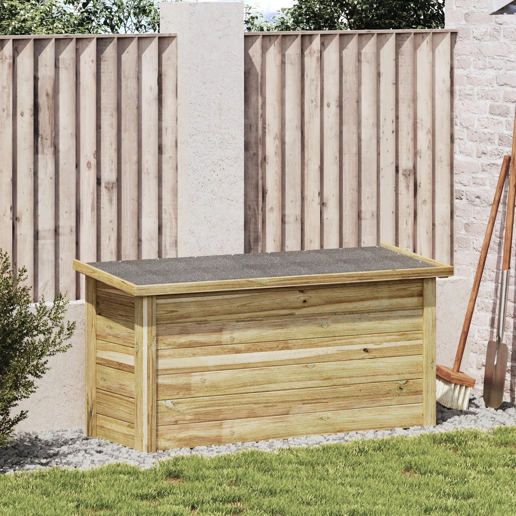 Sonata H Кутия за съхранение 44x119x57 см Импрегнирано дърво