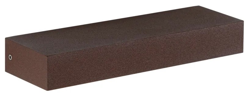 Модерна стенна лампа ръждиво кафява с LED IP65 - Hannah