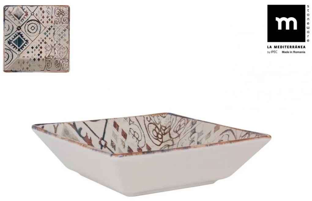 Дълбока купа LA MEDITERRANEA Grecia, 18x18 cm, порцелан