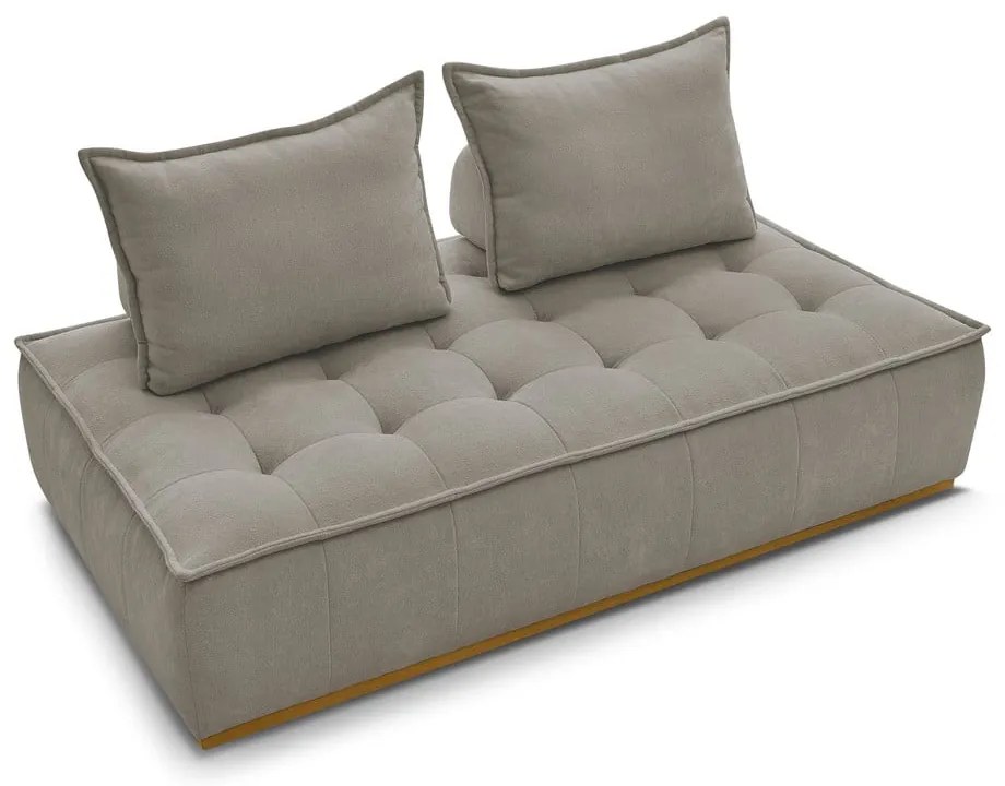 Кафяво-сив шенилов диван 175 cm Elisa – Bobochic Paris