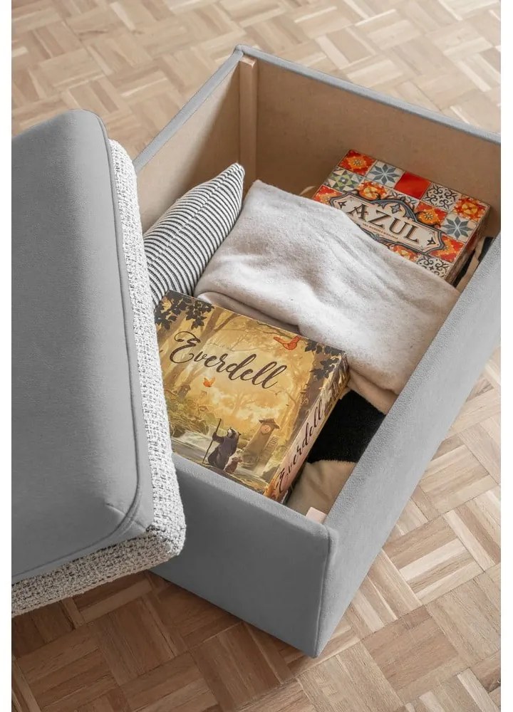 Светлосива табуретка Wilson – Miuform