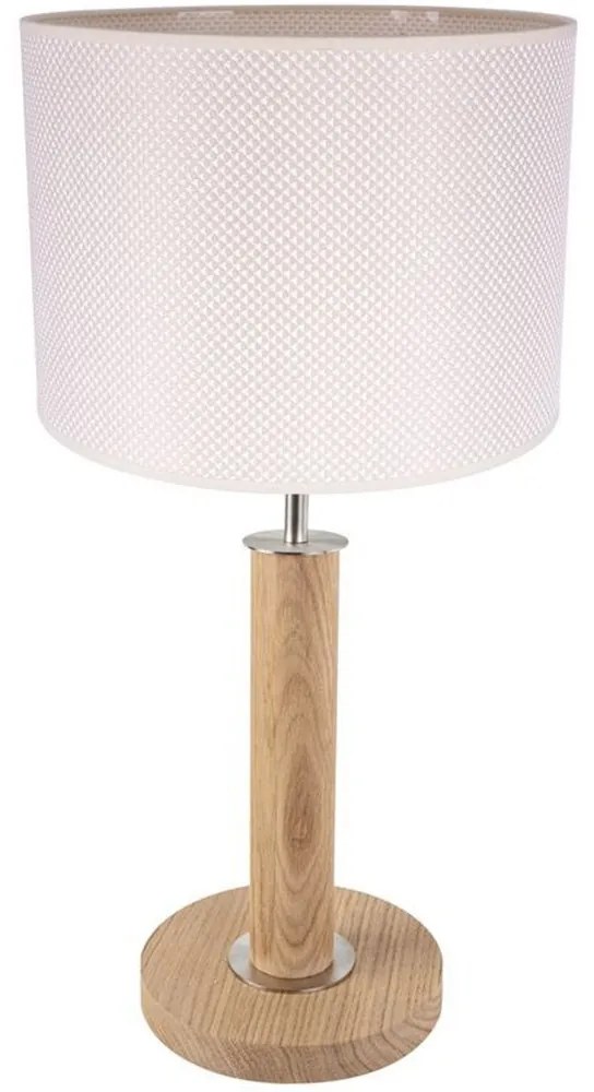 Spot-Light 7017400511528 - Настолна лампа BENITA 1xE27/60W/230V дъб