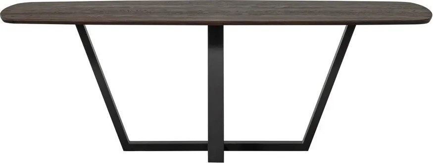 Трапезна маса с дъбова дървена плоскост 100x220 cm Tablo – WOOOD