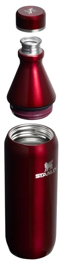Бордо термо бутилка от неръждаема стомана 600 ml All Day Slim Bottle Garnet Shine – Stanley
