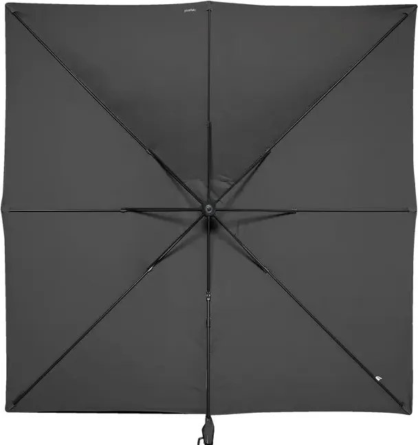 Градински чадър със странична стойка Hesperide Cayo, 3x3 m - Пшеница