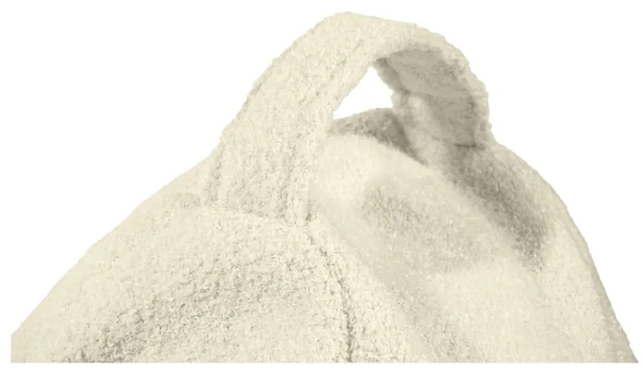 Кремав детски пуф от букле Game Amuse – SLOWDOWN