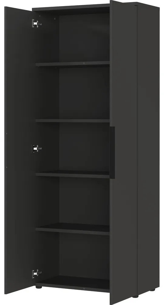 Антрацитен гардероб 81x197 cm Mailand - Germania