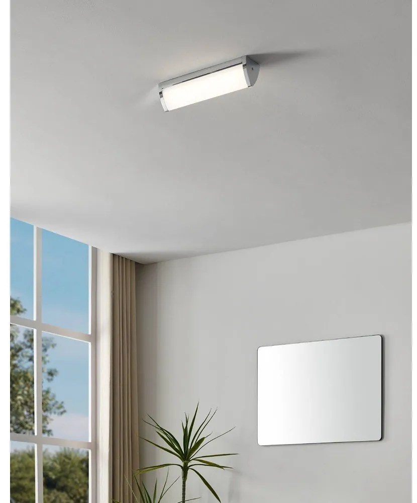 LED стенна лампа в сребрист цвят GITA 2 – EGLO