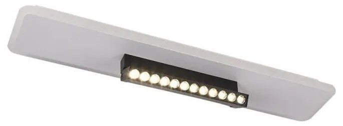 LED Димируем плафон LED/42W/230V 3000-6500K бял + дистанционно управление
