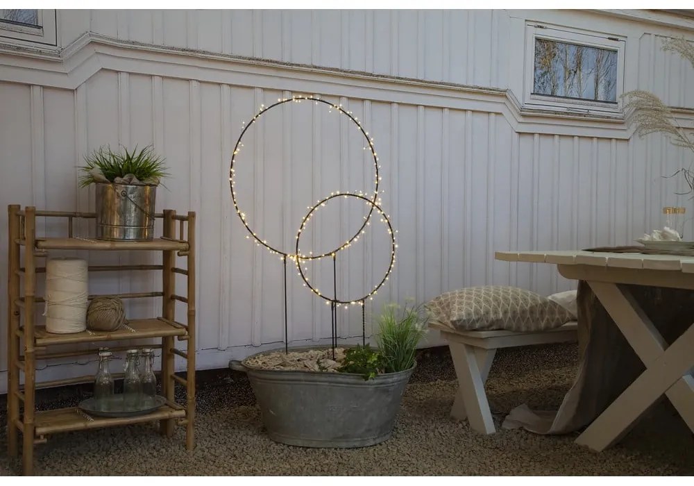 Осветен декоративен кръг с LED, височина 120 cm Barlumi - Star Trading