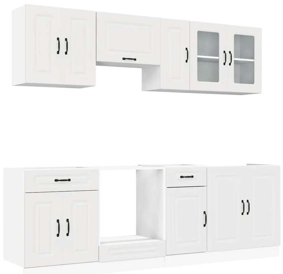 3314821 vidaXL Комплект кухненски шкафове от 8 части Kalmar, инженерно дърво