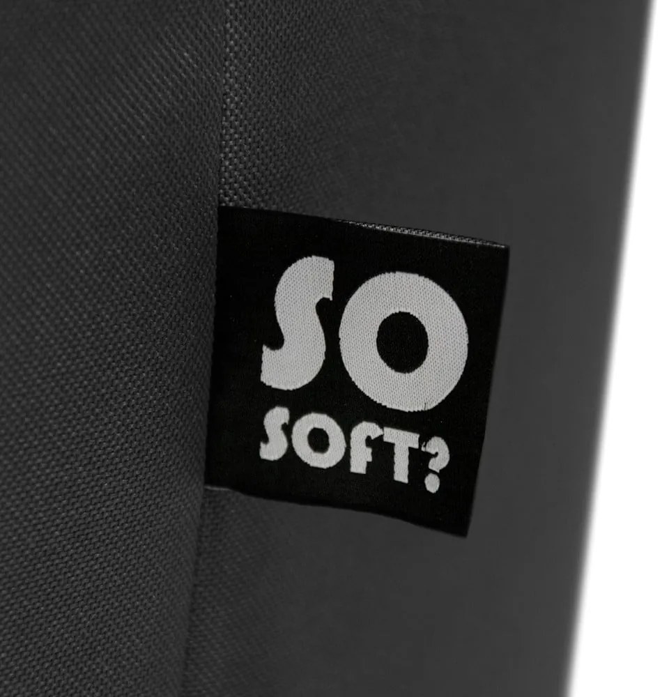 Лилав детски пуф Round M – So Soft?